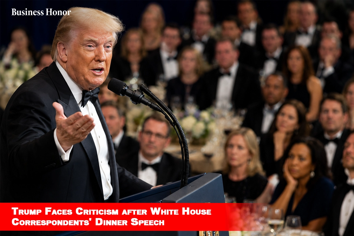 Trump Faces Criticism after White House Correspondents' Dinner Speech